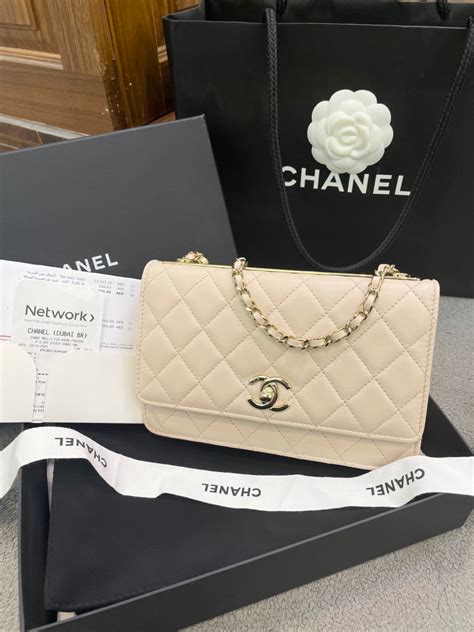 chanel trendy cc woc replica|Chanel on chain bag.